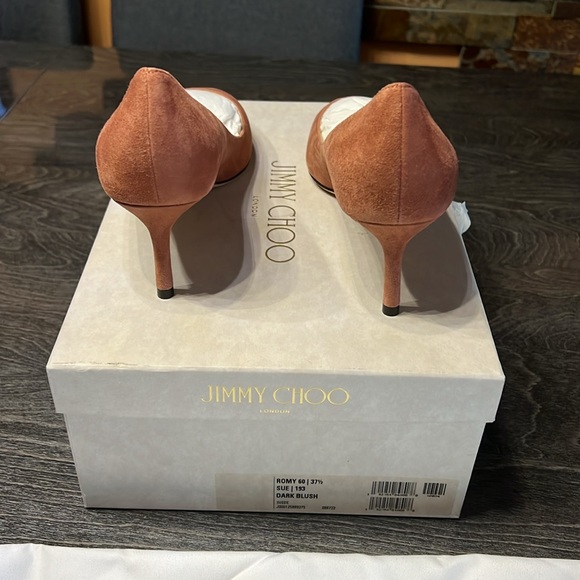 Romy dark blush heeled shoes - Picture 4 of 4